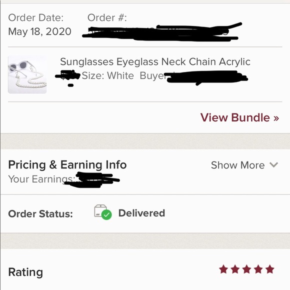 Sunglass Eyeglass Chain Strap Acrylic Holder - Picture 10 of 14